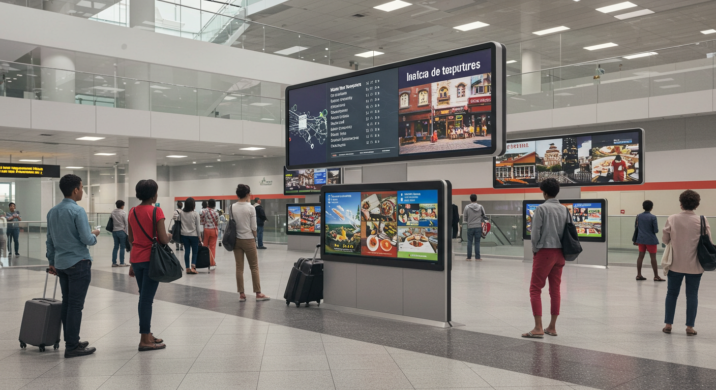 Exemple de Signalétique Numérique 1